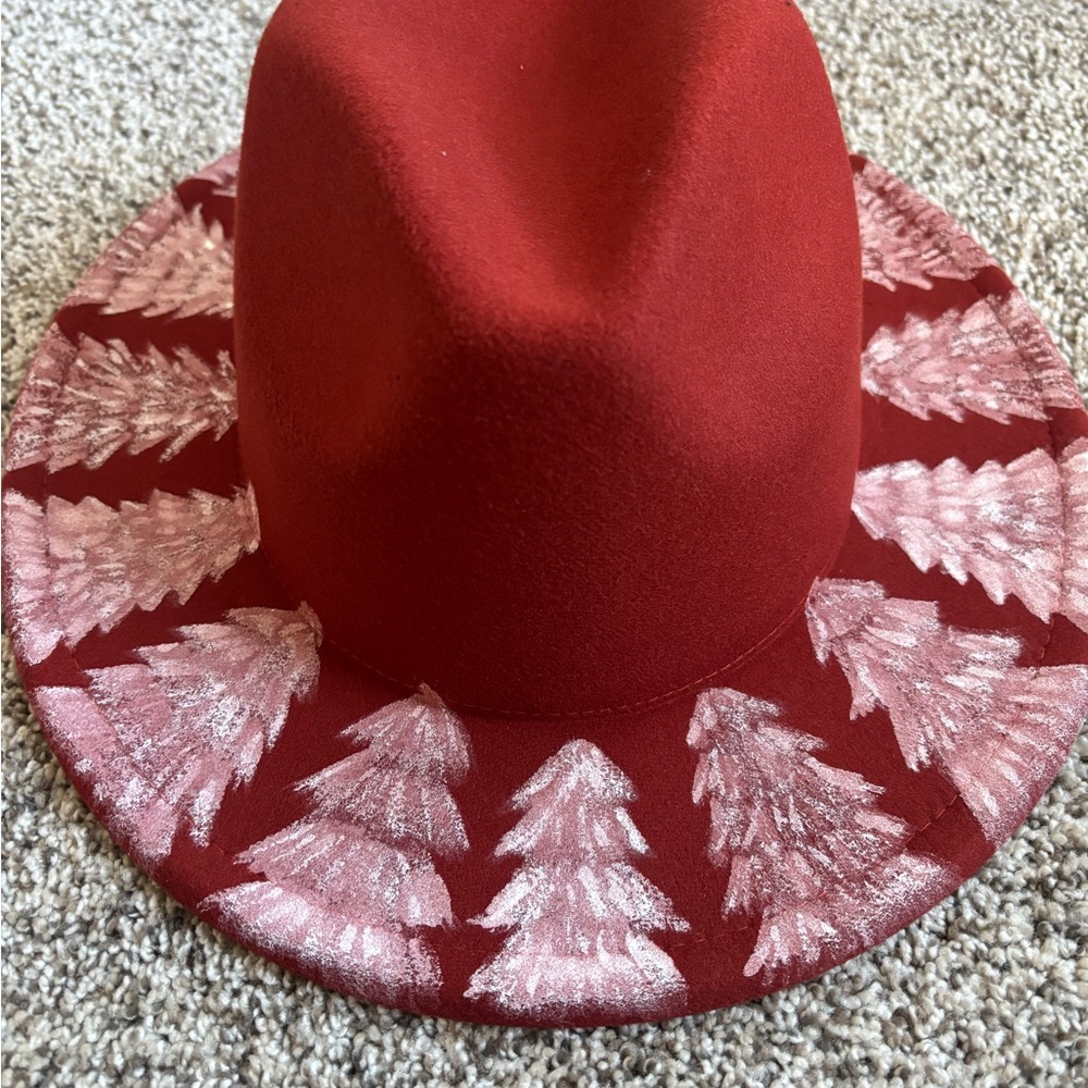 White peppermint pines Panama Hat